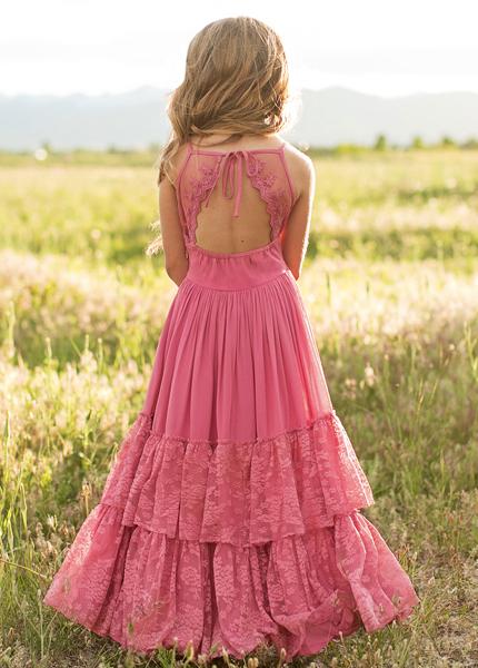 Summer Lace Cotton Bohemia Long Dress