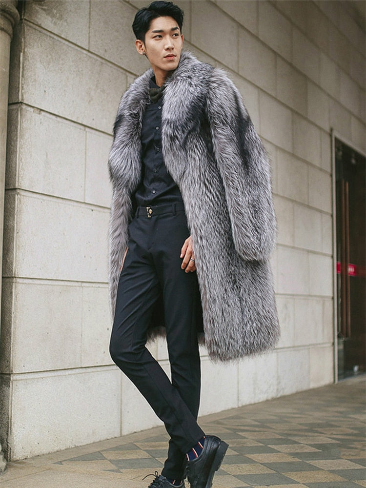 Casual Big Size Luxury Faux Fur