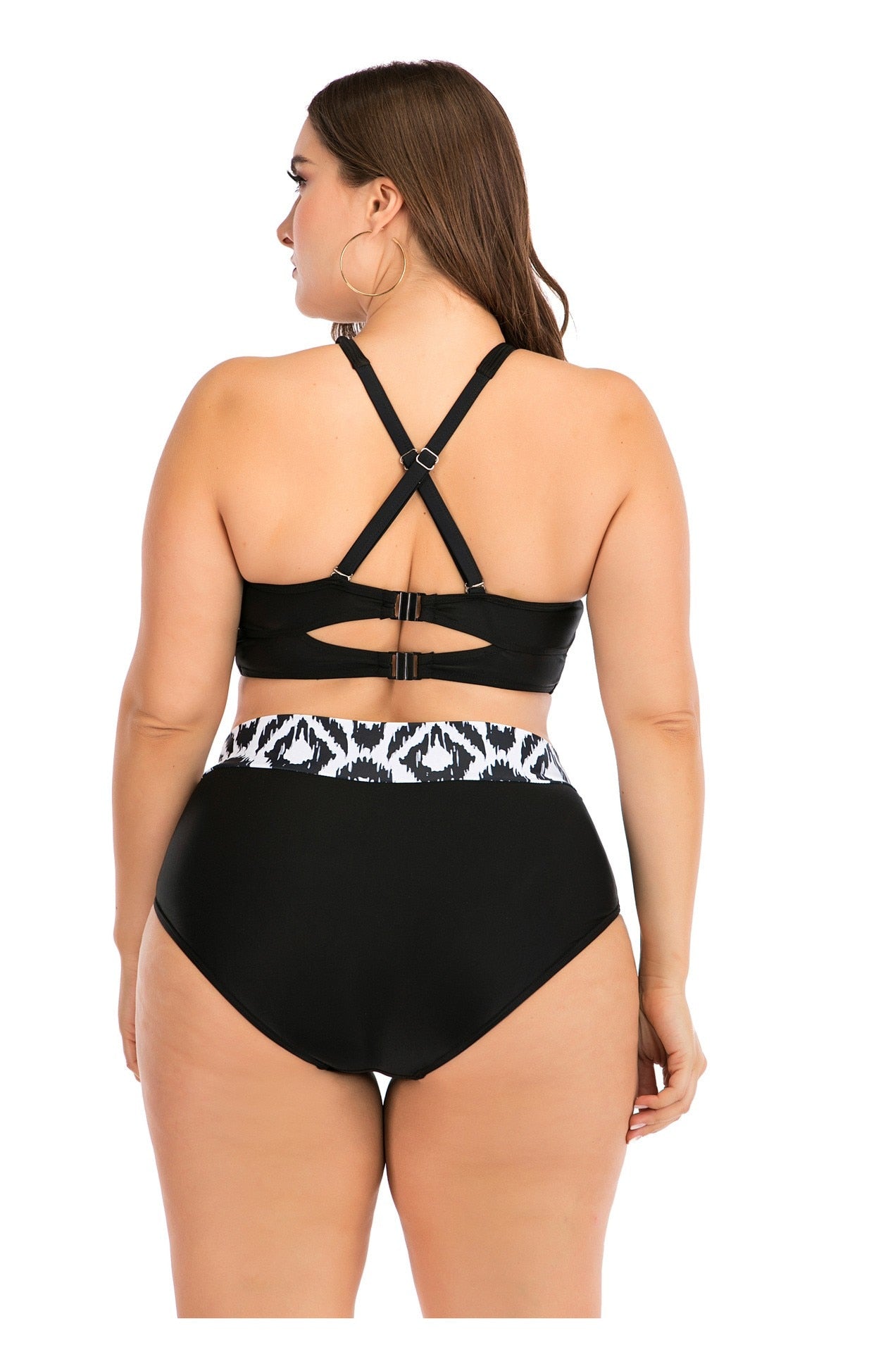 Swimwear Women Plus Size Two-piece Bikinis