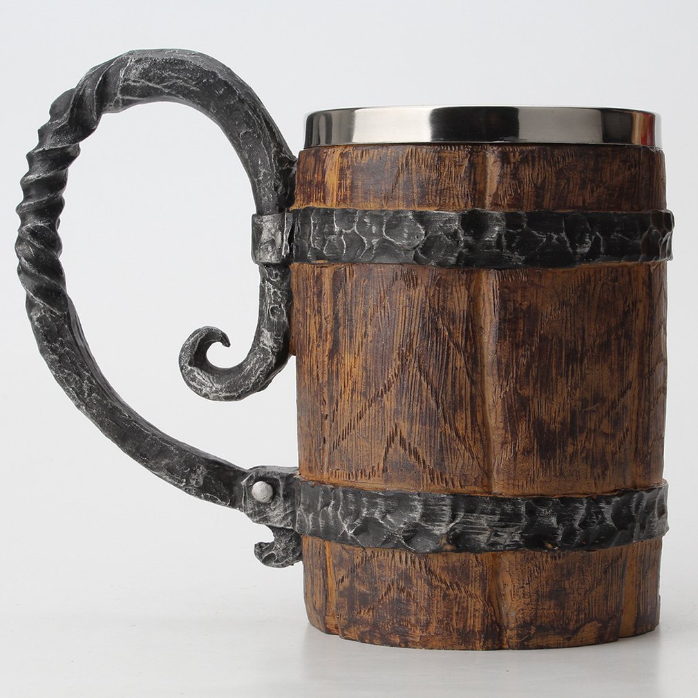 Original Stainless Steel Viking Drinking Mug