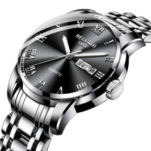 Waterproof Stainless Steel Watch