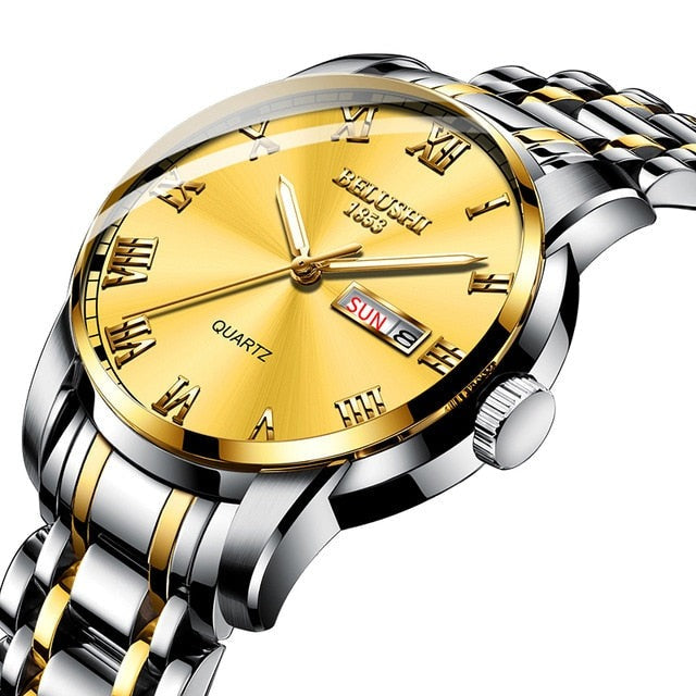 Waterproof Stainless Steel Watch