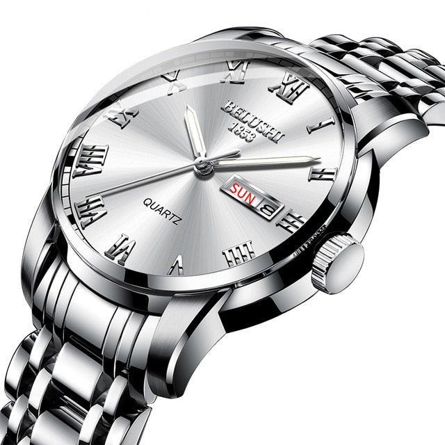 Waterproof Stainless Steel Watch