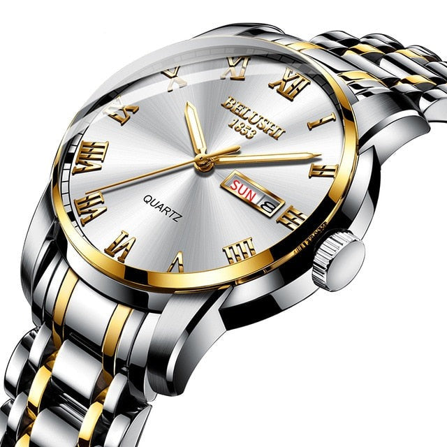 Waterproof Stainless Steel Watch