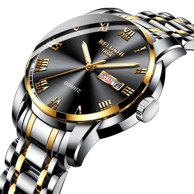 Waterproof Stainless Steel Watch