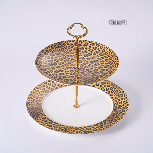 Luxury Leopard Style Coffee Set