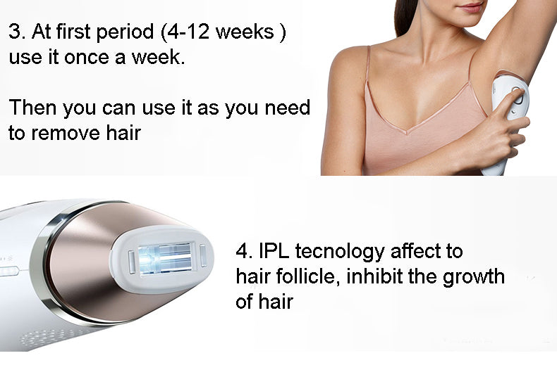 Original Braun Laser Epilator IPL