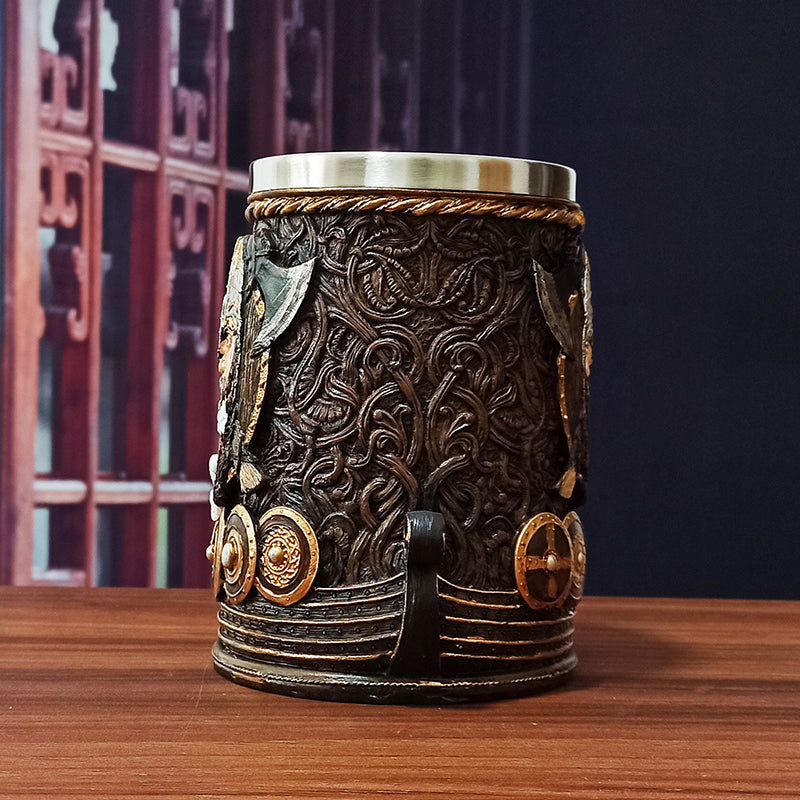 Original Stainless Steel Viking Drinking Mug