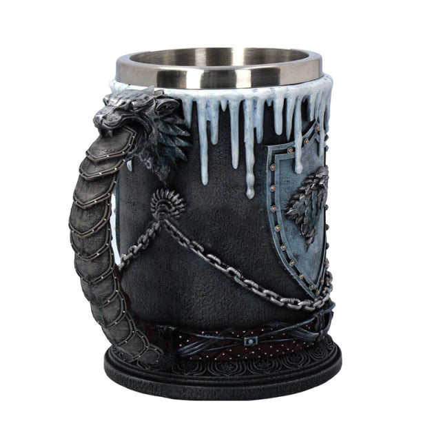 Original Stainless Steel Viking Drinking Mug