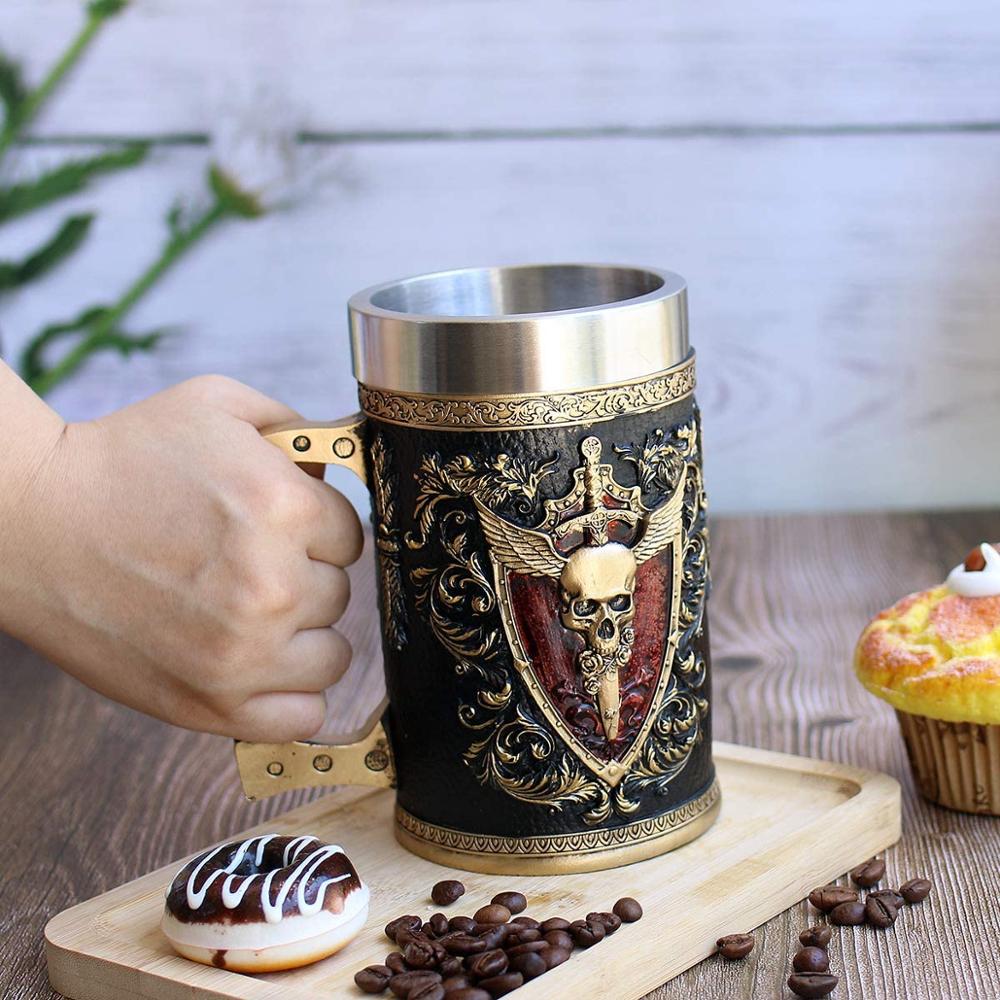 Original Stainless Steel Viking Drinking Mug