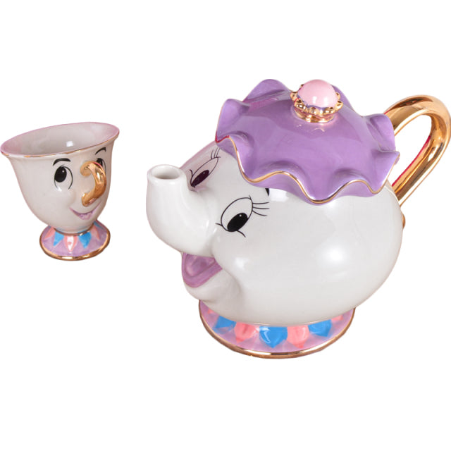 Beauty And The Beast Teapot Mug Mrs Potts