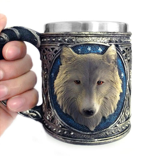 Original Stainless Steel Viking Drinking Mug