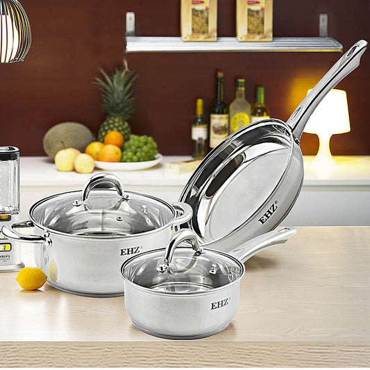 Stainless Steel Cookware Pot Set