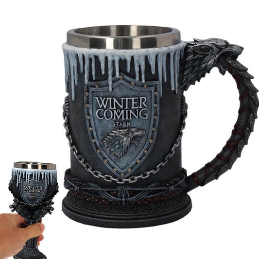 Original Stainless Steel Viking Drinking Mug