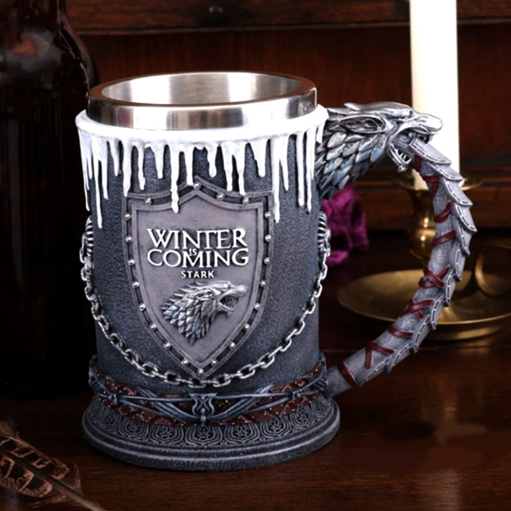 Original Stainless Steel Viking Drinking Mug