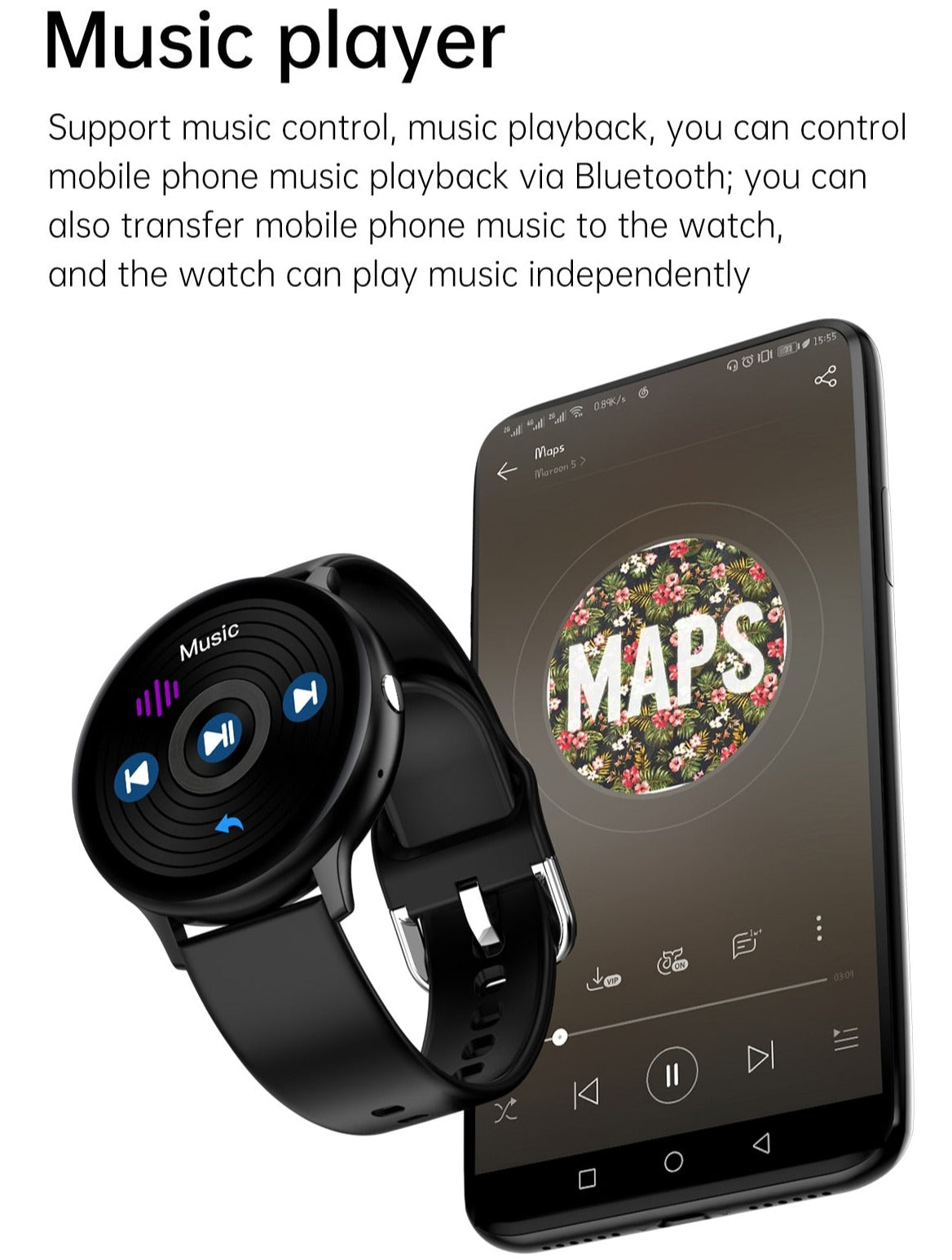 Bluetooth Answer Call Smart Watch