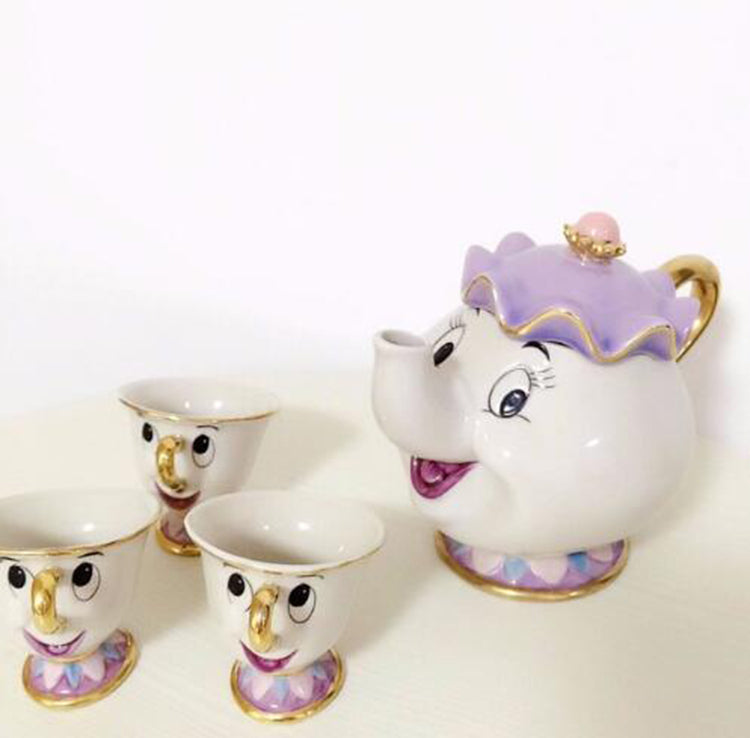 Beauty And The Beast Tea Set Mrs Potts Cup Set