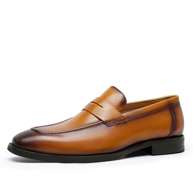 Leather Loafer Shoes