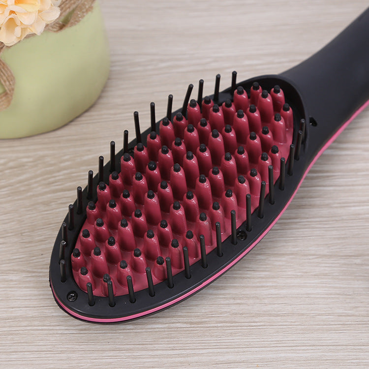 Hair Dryer Straightener Brush