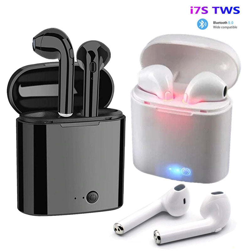 i7s TWS Wireless Earpiece Bluetooth Earphones For iPhone Huawei Xiaomi Samsung LG Smart Phone