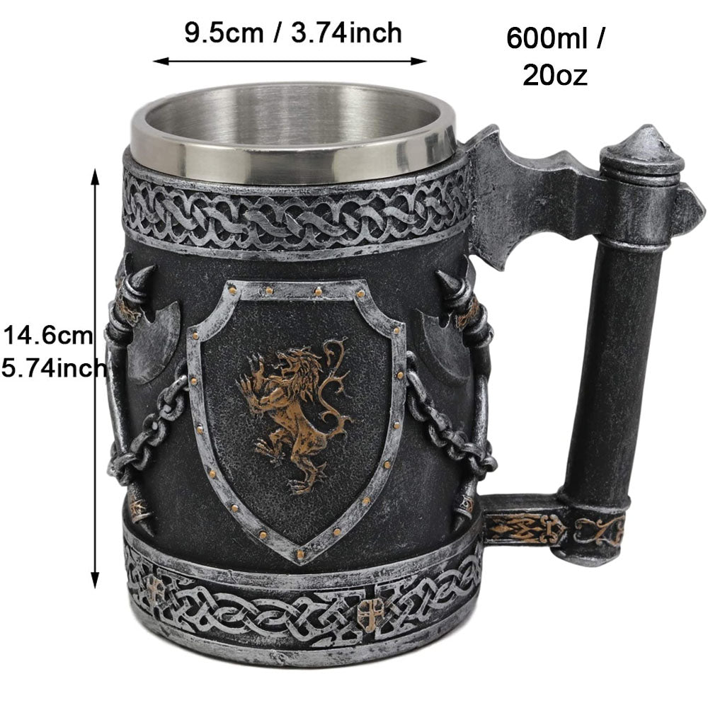 Original Stainless Steel Viking Drinking Mug