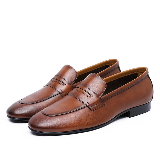 Leather Loafer Shoes