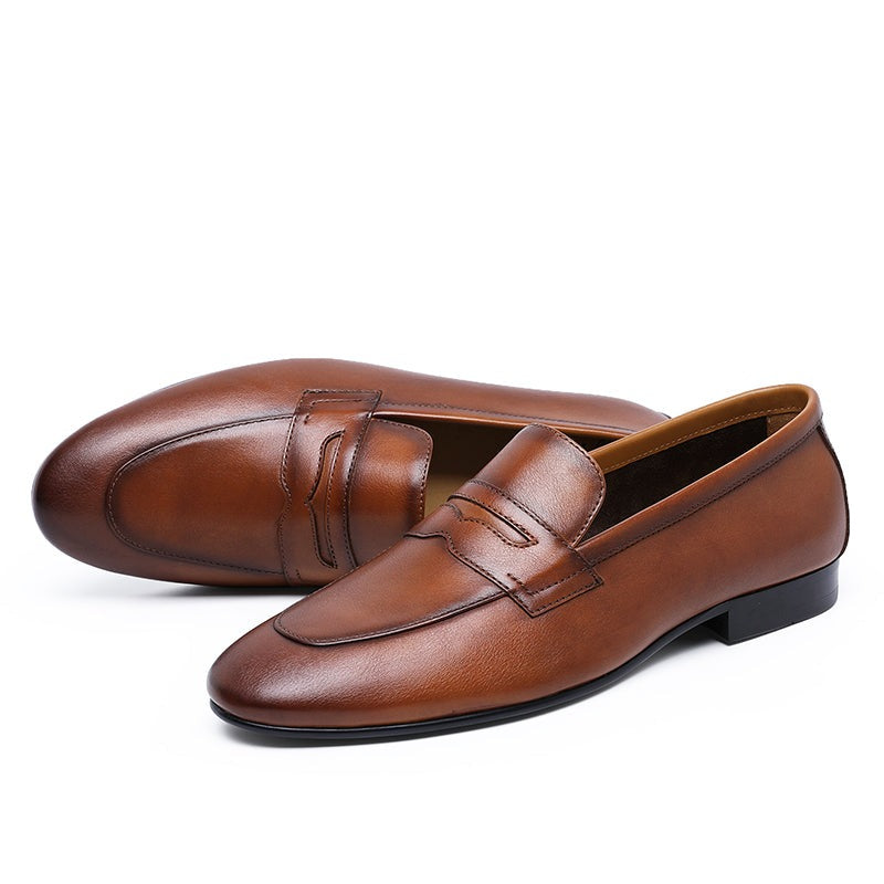 Leather Loafer Shoes