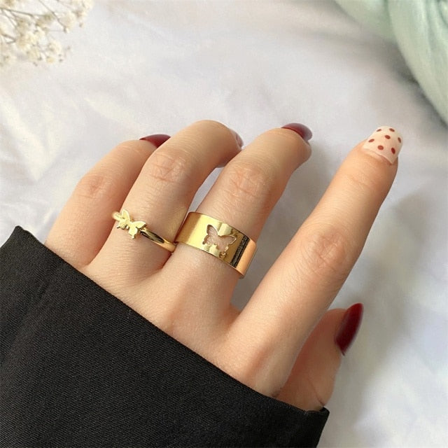 Gold Set of Rings