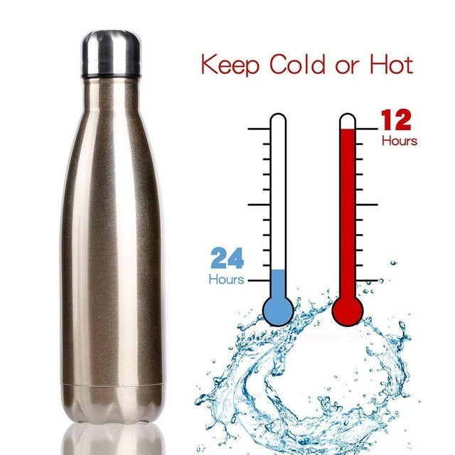 Stainless Steel Tea Coffee Water Bottle