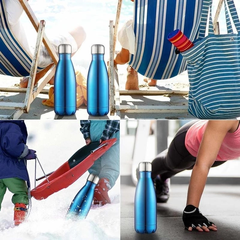 Stainless Steel Beer Tea Coffee Water Bottle