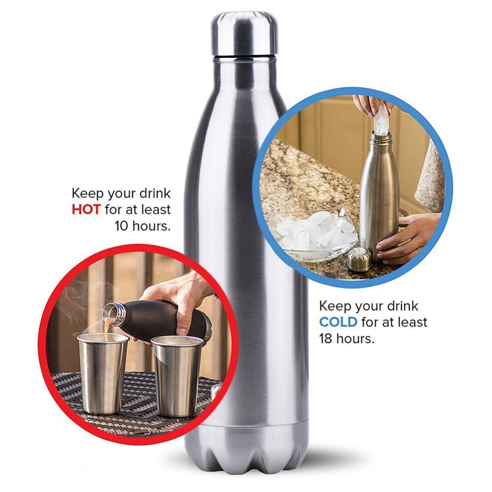 Stainless Steel Tea Coffee Water Bottle