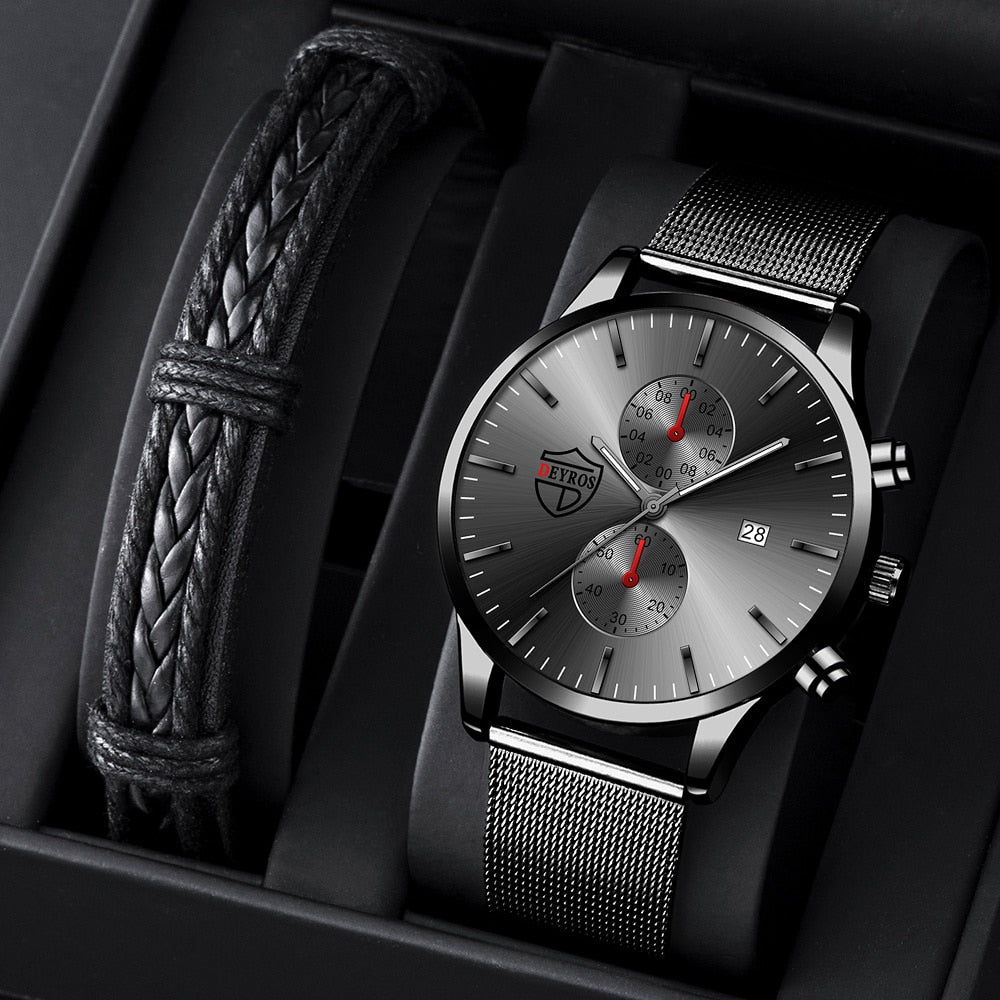 Luxury Stainless Steel Watch