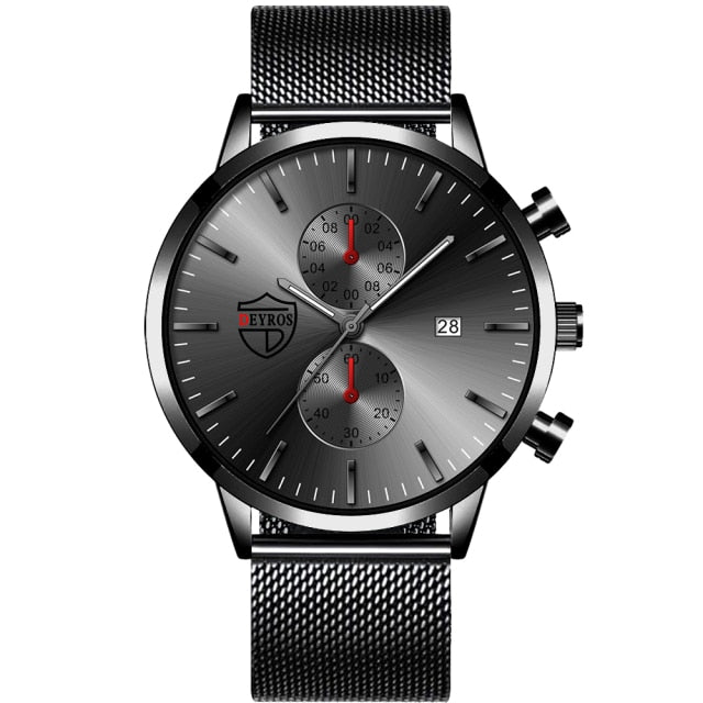 Luxury Stainless Steel Watch