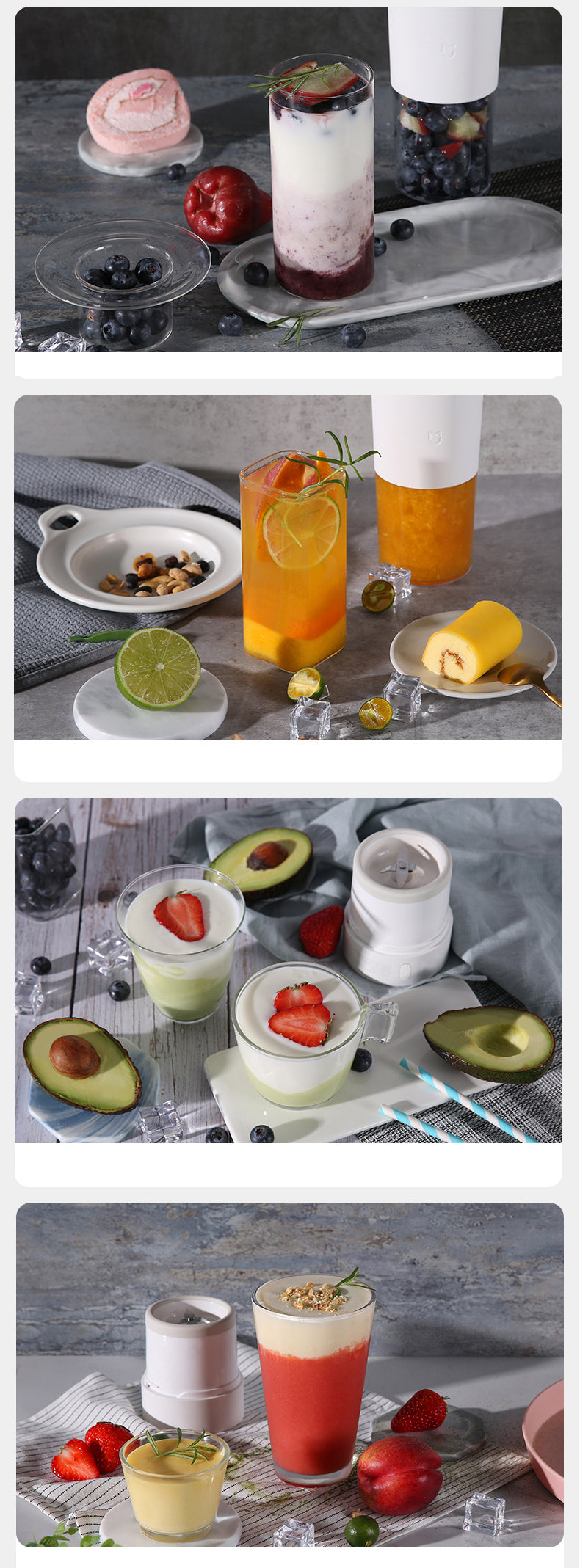 USB Portable Fruit Juicer Mini Electric Blender.