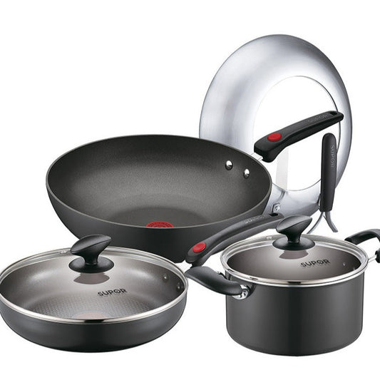 Non-Stick Iron Pot Set-Frying Pan