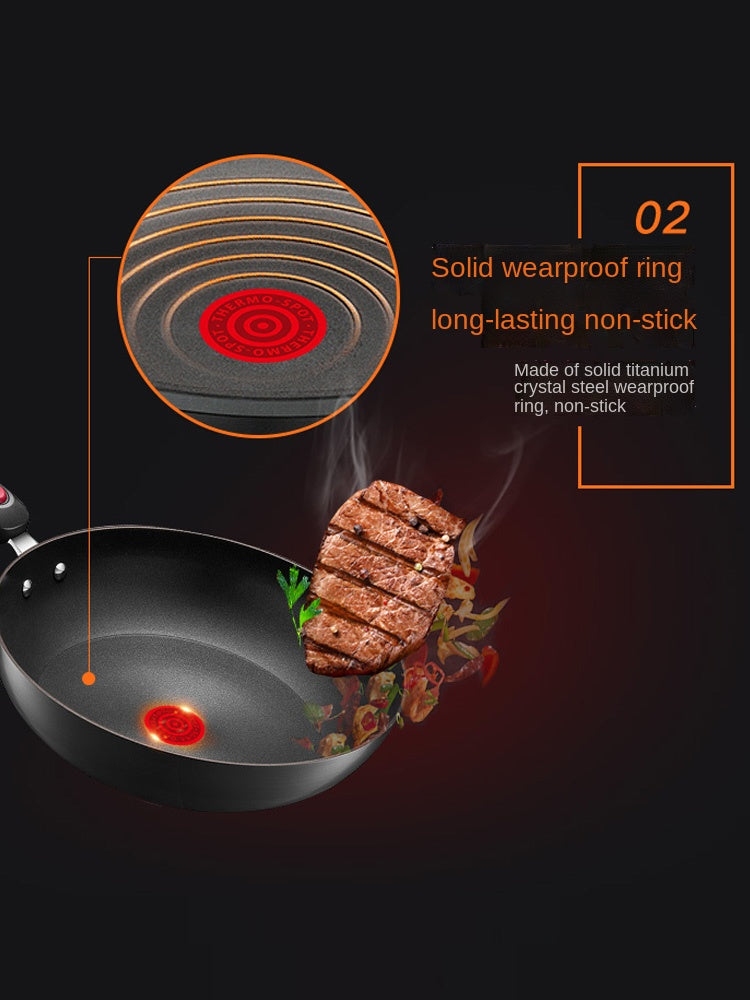 Non-Stick Iron Pot Set-Frying Pan