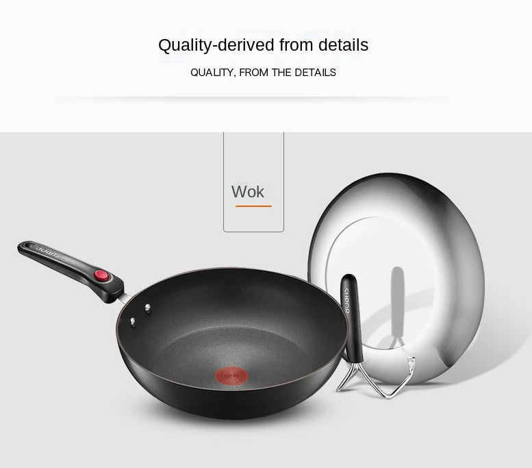 Non-Stick Iron Pot Set-Frying Pan