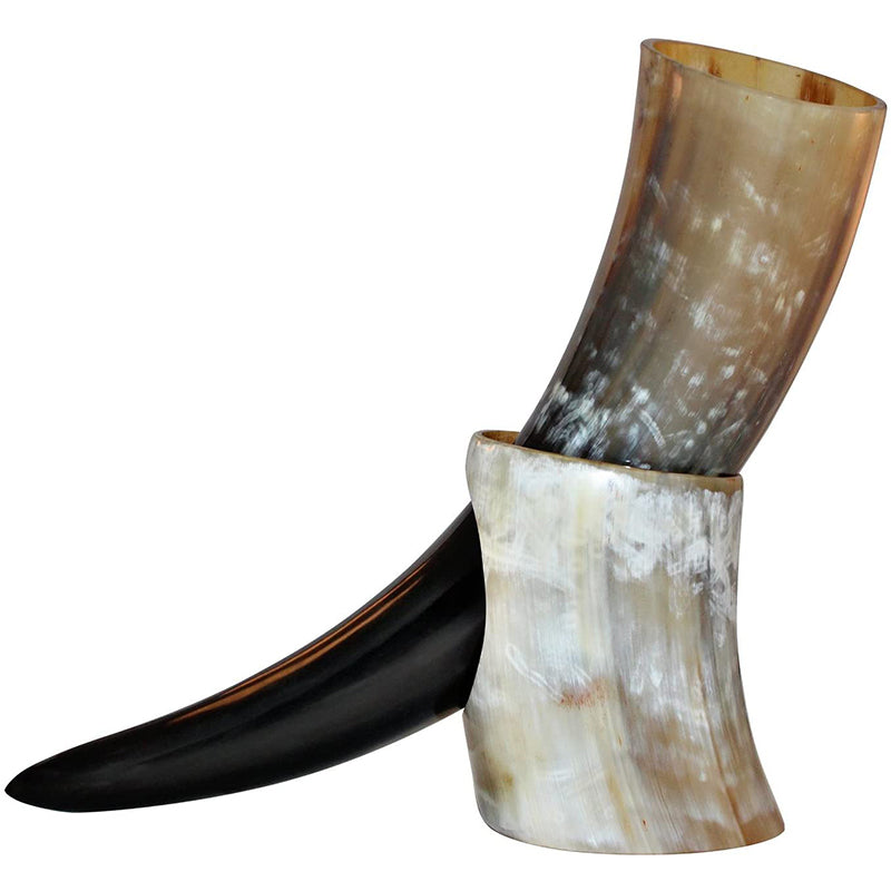 Handmade Handicrafts Real Viking Drinking OX Horn Mug