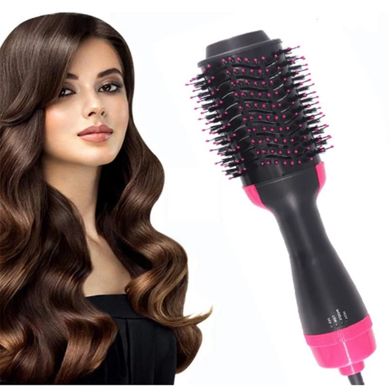 Hair Dryer Straightener Brush